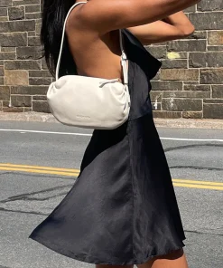DOLCE VITA Handbags*Livi Shoulder Bag Ivory Leather