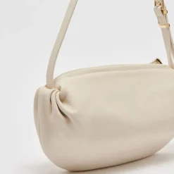 DOLCE VITA Handbags*Livi Shoulder Bag Ivory Leather