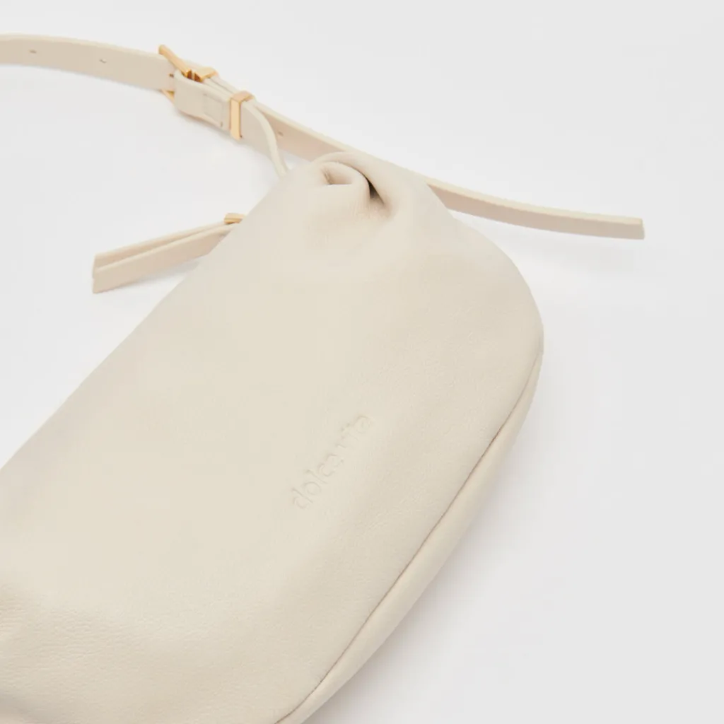 DOLCE VITA Handbags*Livi Shoulder Bag Ivory Leather