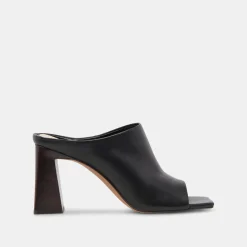 DOLCE VITA Mules & Clogs*Lizzo Heels Black Leather