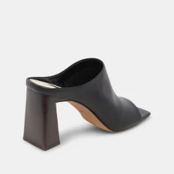 DOLCE VITA Mules & Clogs*Lizzo Heels Black Leather