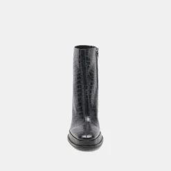 DOLCE VITA Boots & Booties*Lochly Boots Noir Embossed Leather