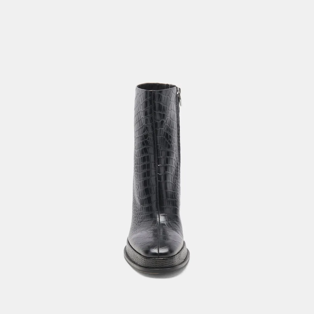 DOLCE VITA Boots & Booties*Lochly Boots Noir Embossed Leather