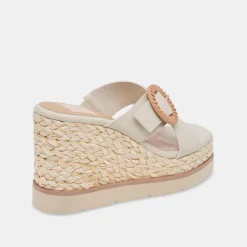 DOLCE VITA Sandals*Luiz Wedges Ivory Stella