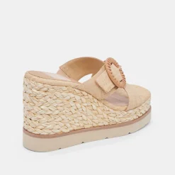 DOLCE VITA Wedges*Luiz Wedges Lt Natural Raffia