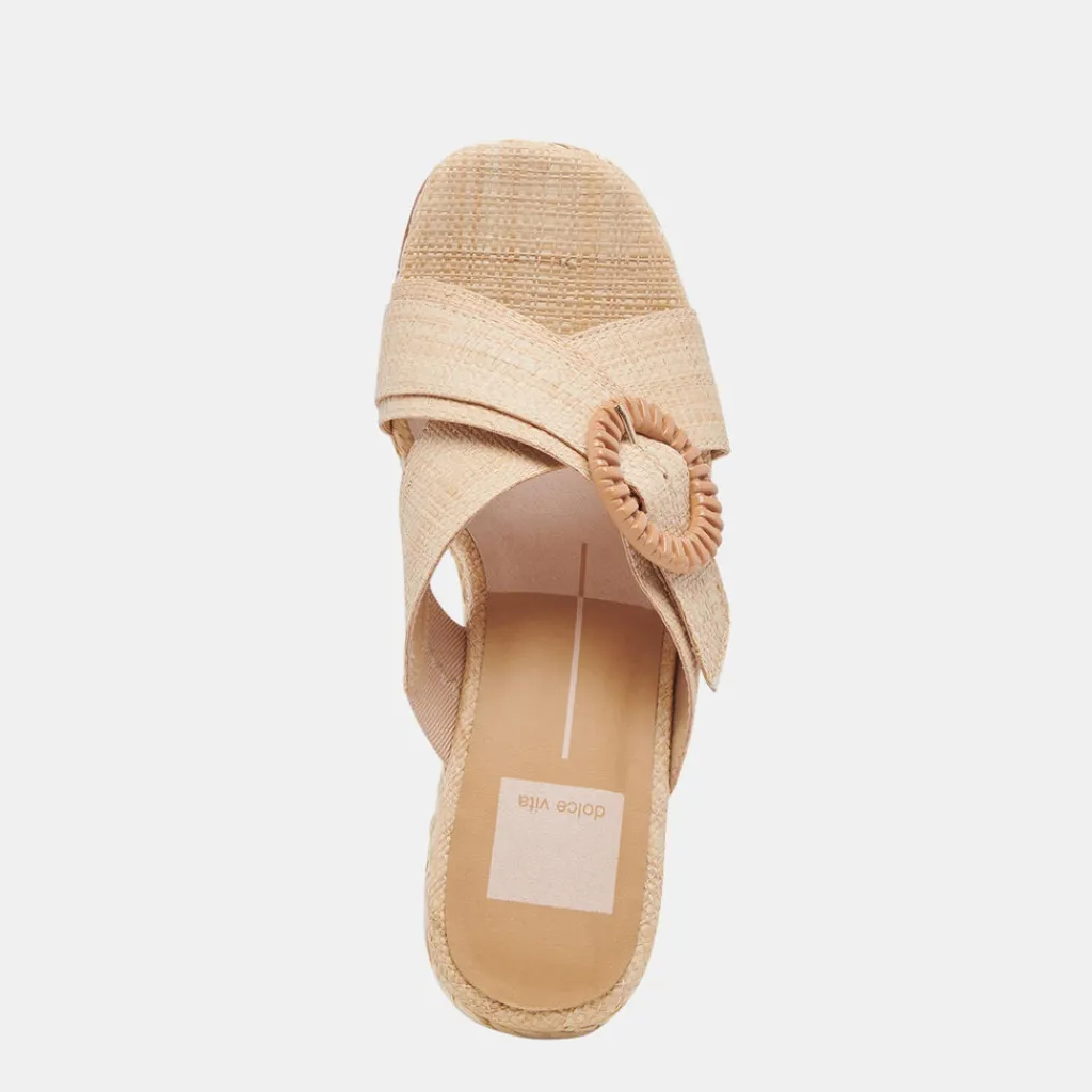 DOLCE VITA Wedges*Luiz Wedges Lt Natural Raffia