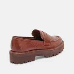 DOLCE VITA Flats & Loafers*Malila Loafers Brown Crinkle Patent