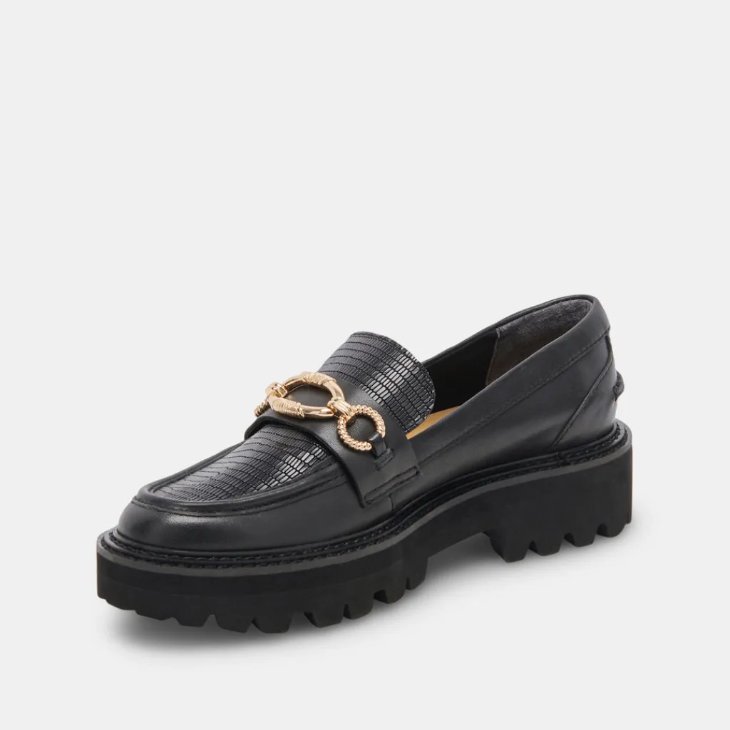 DOLCE VITA Flats & Loafers*Mambo Loafers Black Multi Leather