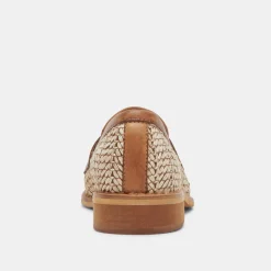 DOLCE VITA Flats & Loafers*Marina Loafers Brown Multi Raffia