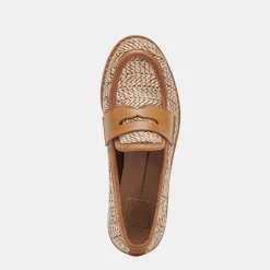 DOLCE VITA Flats & Loafers*Marina Loafers Brown Multi Raffia