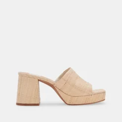 DOLCE VITA Heels*Marsha Heels Lt Natural Raffia