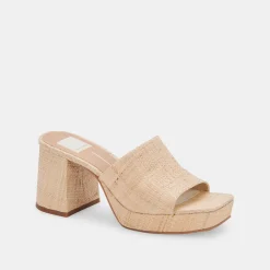 DOLCE VITA Heels*Marsha Heels Lt Natural Raffia
