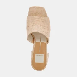 DOLCE VITA Heels*Marsha Heels Lt Natural Raffia