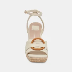 DOLCE VITA Wedges*Maze Wedges Ivory Leather