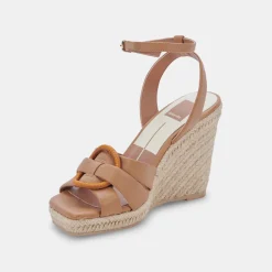 DOLCE VITA Wedges*Maze Wedges Luggage Leather