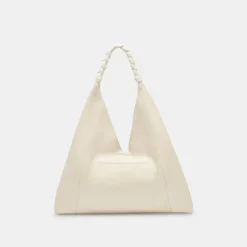 DOLCE VITA Handbags*Mia Tote Ivory Leather