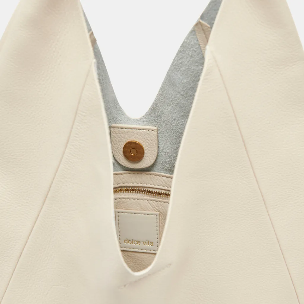 DOLCE VITA Handbags*Mia Tote Ivory Leather