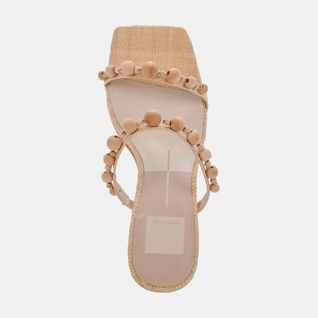 DOLCE VITA Heels*Naja Heels Beachwood Raffia