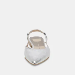 DOLCE VITA Flats & Loafers*Narah Flats Silver Metallic Leather