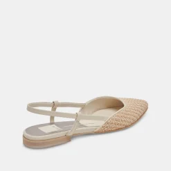 DOLCE VITA Flats & Loafers*Narah Flats White Natural Raffia
