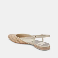 DOLCE VITA Flats & Loafers*Narah Flats White Natural Raffia