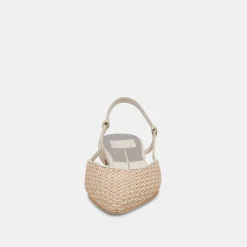 DOLCE VITA Flats & Loafers*Narah Flats White Natural Raffia