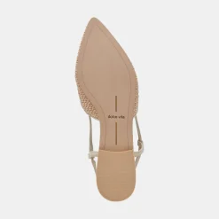 DOLCE VITA Flats & Loafers*Narah Flats White Natural Raffia