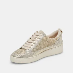 DOLCE VITA Sneakers*Nicona Sneakers Gold Woven