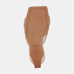 DOLCE VITA Heels*Nitro Heels Lt Natural Raffia