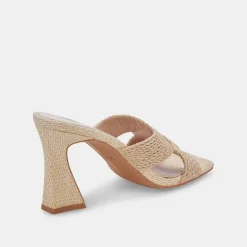 DOLCE VITA Heels*Nitro Heels Lt Natural Raffia