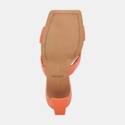 DOLCE VITA Heels*Nitro Heels Orange Raffia