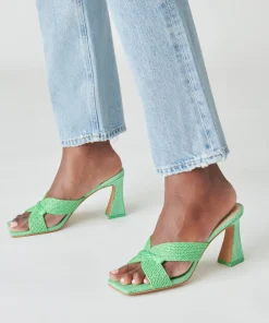 DOLCE VITA Heels*Nitro Heels Seaglass Raffia
