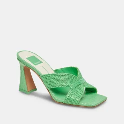 DOLCE VITA Heels*Nitro Heels Seaglass Raffia