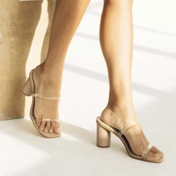 DOLCE VITA Heels*Noles Heels Nude Crystal