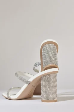 DOLCE VITA Heels*Noles Rhinestone Heels Crystal Rhinestone