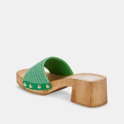 DOLCE VITA Heels*Oakley Heels Seaglass Raffia