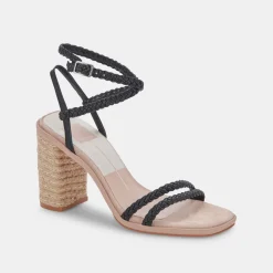 DOLCE VITA Sandals*Oro Heels Black Stella