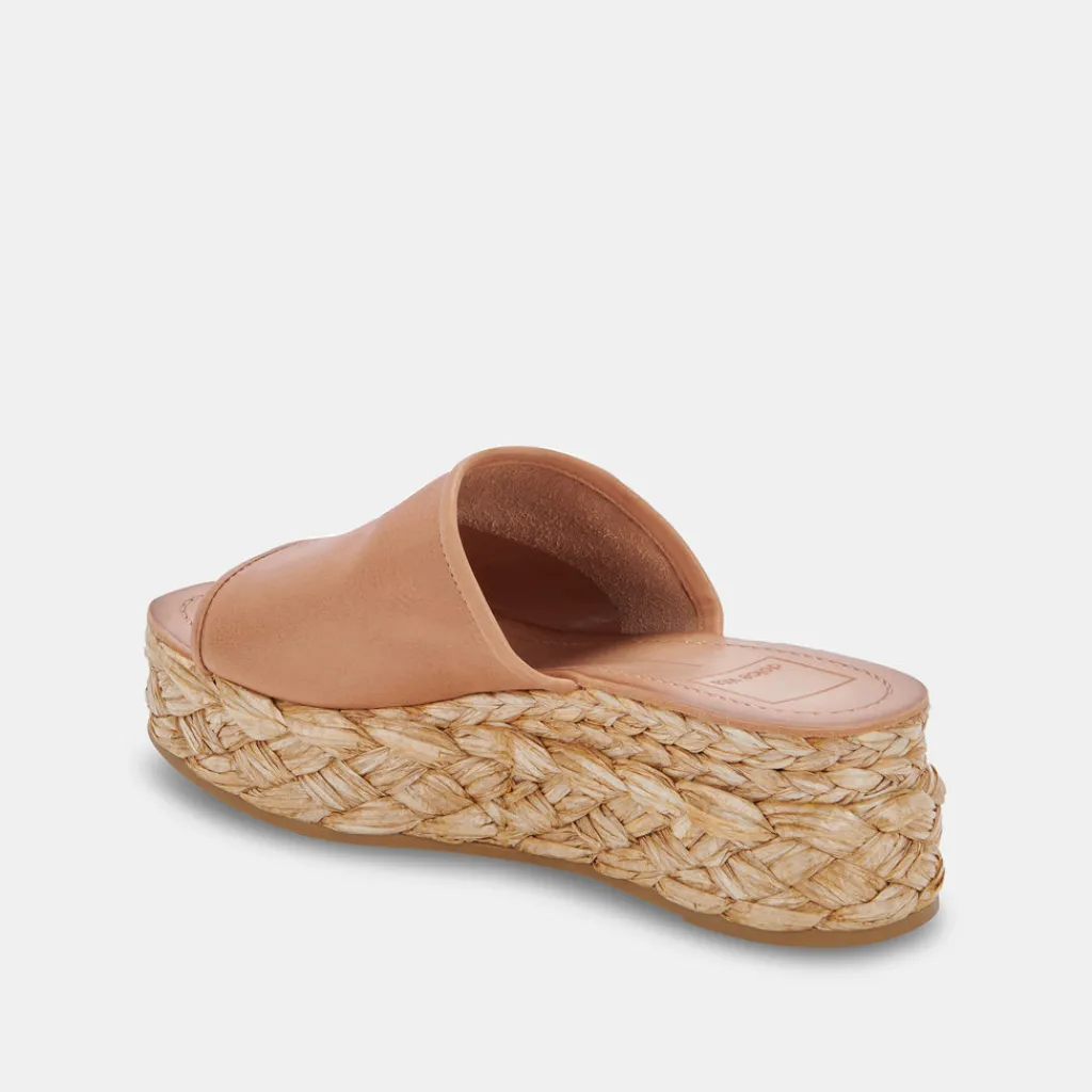 DOLCE VITA Wedges*Pablos Sandals Honey Leather
