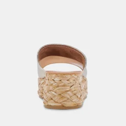 DOLCE VITA Sandals*Pablos Wide Sandals Gold Metallic Leather
