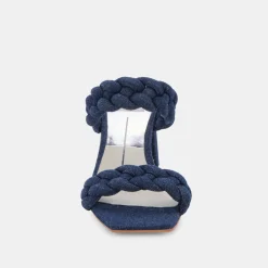 DOLCE VITA Sandals*Paily Heels Indigo Denim