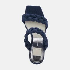 DOLCE VITA Sandals*Paily Heels Indigo Denim
