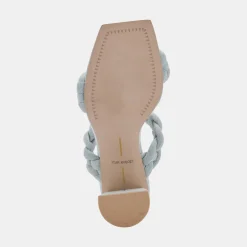 DOLCE VITA Sandals*Paily Heels Light Blue Denim