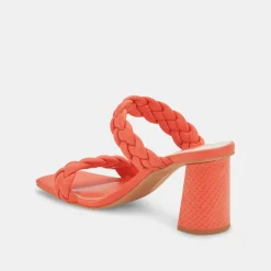DOLCE VITA Sandals*Paily Heels Persimmon Stella