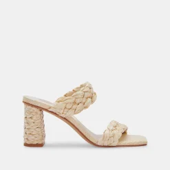 DOLCE VITA Heels*Paily Raffia Heels Vanilla Raffia