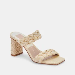 DOLCE VITA Heels*Paily Raffia Heels Vanilla Raffia