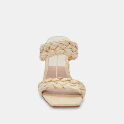 DOLCE VITA Heels*Paily Raffia Heels Vanilla Raffia