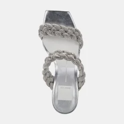 DOLCE VITA Heels*Paily Rhinestone Heels Crystal Rhinestone