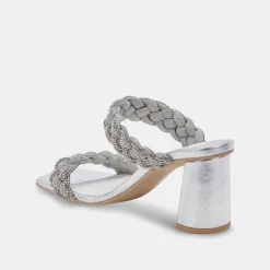 DOLCE VITA Heels*Paily Rhinestone Heels Crystal Rhinestone