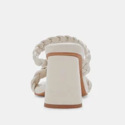 DOLCE VITA Sandals*Pang Heels Ivory Stella