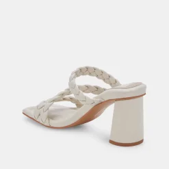 DOLCE VITA Sandals*Pang Heels Ivory Stella